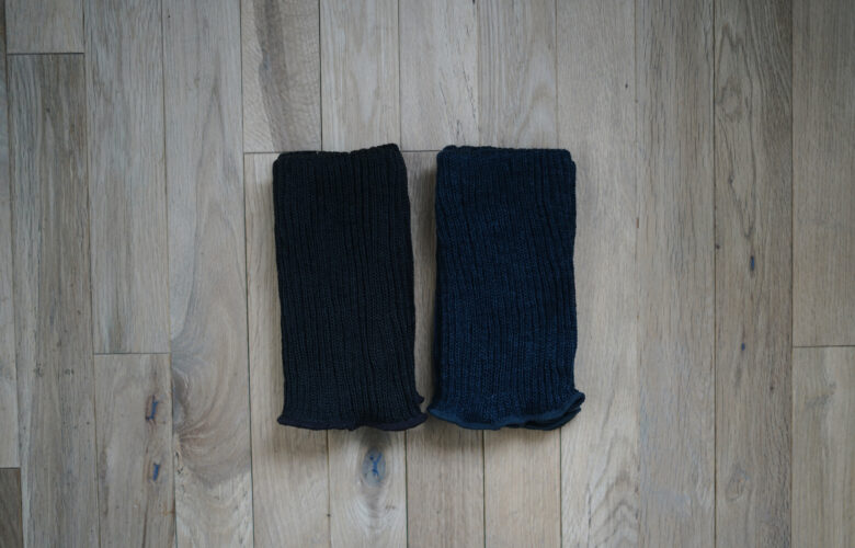 Silk Wool Double-weave Ankle Warmers