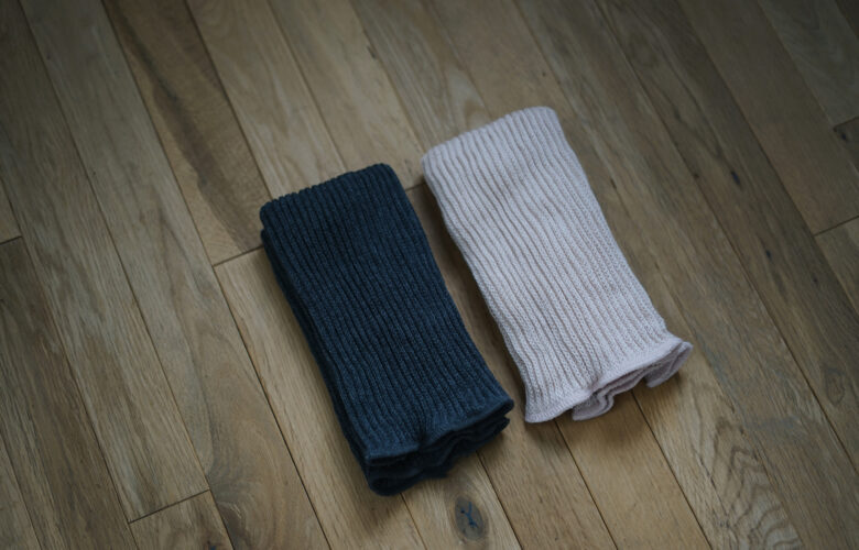 Silk Cotton Double-weave Ankle Warmers