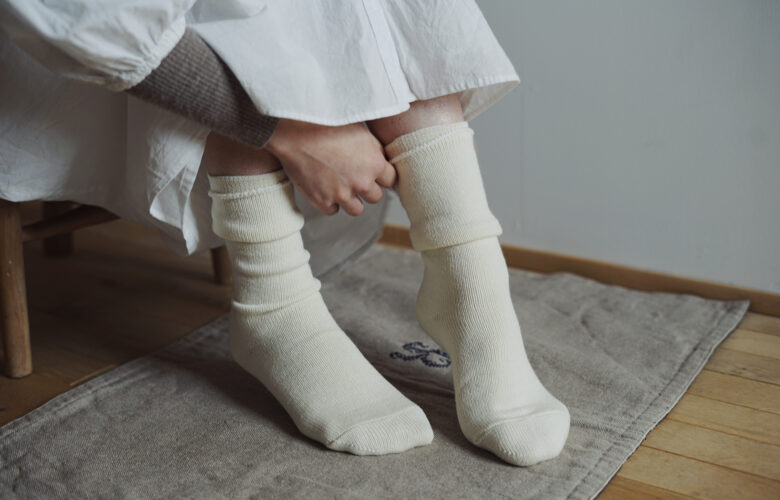 Wool Silk Layered Socks Set