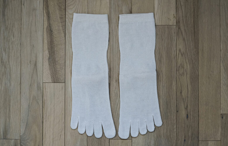 Silk Wool Five Finger Socks