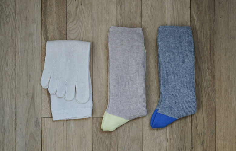 Silk Cotton Five Finger Socks & Double-weave Socks