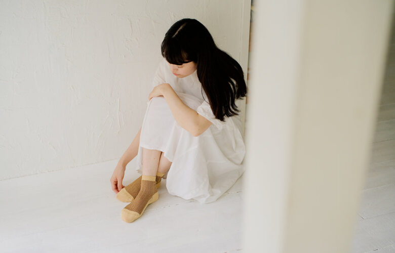 Giza Cotton Herringbone Socks