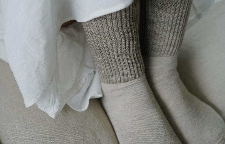 Wool Pile Leg Warmer Socks